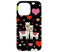 Alpaca Design For Girls Cute Little Sister and Big Sister Carcasa para iPhone 14 Pro MAX