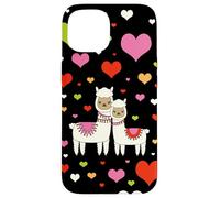 Alpaca Design For Girls Cute Little Sister and Big Sister Carcasa para iPhone 15