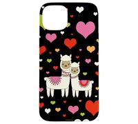 Alpaca Design For Girls Cute Little Sister and Big Sister Carcasa para iPhone 15 Plus