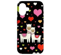 Alpaca Design For Girls Cute Little Sister and Big Sister Carcasa para iPhone 16