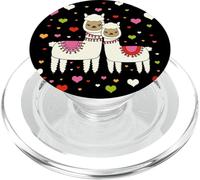 Alpaca Design For Girls Cute Little Sister and Big Sister PopSockets PopGrip para MagSafe