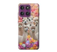 Alpaca Family Baby Alpaca Funda Carcasa Case para Motorola Edge 60 Pro