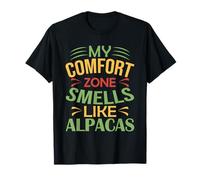 Alpaca Funny My Comfort Zone huele a Alpacas Camiseta
