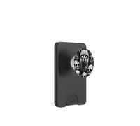 Alpaca Quiere un Halloween satánico con Terror gótico PopSockets PopWallet para MagSafe