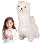 Alpaca Stuffed Animal, Cute Electric Alpaca, Pillow Sounds, 9.45x6.69x3.94 Inches, Soft Plush Toy with Noises, Ideal for Birthday, Girls, Kids, Easter, Nursery Room Decor