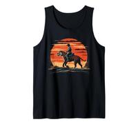 Alpaca tocando bajo cactus desierto música estilo punk Camiseta sin Mangas