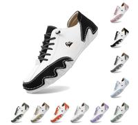 Alpaca Zapatos descalzos hombre mujer Unsex ergonómicos impermeables para aliviar el dolor de cuero descalzo zapatos casuales zapatos de senderismo al aire libre zapatillas transpirables zapatos de