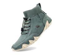 Alpaca Zapatos descalzos hombre mujer Unsex ergonómicos impermeables para aliviar el dolor de cuero descalzo zapatos casuales zapatos de senderismo al aire libre zapatillas transpirables zapatos de