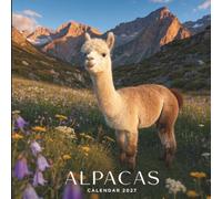 Alpacas Calendar 2027: A Year of Fluffy Charm, Gentle Nature, and Countryside Beauty
