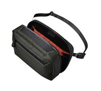 ALPAKA Elements Tech Case MAX - Funda para iPad Mini 6 y Auriculares Plegables, Resistente a la Intemperie, Tela X-Pac VX21, Color Verde Oscuro