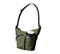 ALPAKA Flow Satchel Mini, 2L EDC Bolso Bandolera Hombre con Portabotellas, Bolso de Hombro con Correa de llaves y Cremalleras AquaGuard, Correa de Hombro Desmontable, Aros de Fijación de Cinta