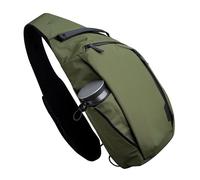 ALPAKA Metro Crossbody Left 7.5L, Bolso de Hombro Izquierdo para Hombre Compatible con Tableta de 11”, Mochila Bandolera Hombre con Bolsillo para Botella, Teléfono y Llavero, Resistente al Agua