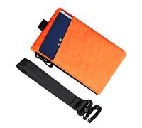 ALPAKA Zip Clutch, Cartera con Cremallera, Cartera con Cremallera y Portador EDC, Material de Bloqueo RFID, 3 Ranuras externas para Equipo EDC, Anaranjado Intenso, Naranja X-Pac VX25