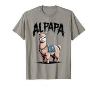 Alpapa Best Dad Father's Day Alpaca Camiseta