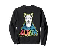 Alpapa Best Dad Father's Day Alpaca Sudadera