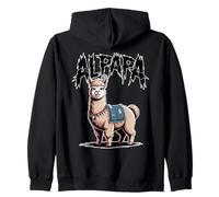 Alpapa Best Dad Father's Day Alpaca Sudadera con Capucha