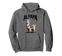 Alpapa Best Dad Father's Day Alpaca Sudadera con Capucha