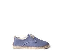 Alpargata de Cordones para Hombre en Tejido de algodón - Dixon - Azul, 41 EU