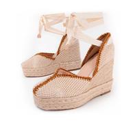 Alpargata De Cuña Para Mujer. Montevita Balenci12 102991