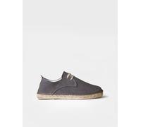 TONI PONS Alpargata de Cordones para Hombre en Tejido de algodón - Dixon - Negro, 42 EU