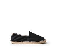 Alpargata para hombre en tejido de algodón - MONTGRI - Negro, 43 EU