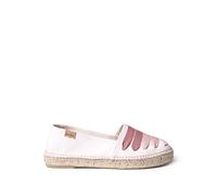 Alpargata para Mujer en Tejido de algodón - Rose - Rosa, 39 EU