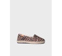 Alpargata plana de mujer con estampado animal print | RUANDA 39 LEO