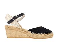 Alpargata Valenciana Serraje - Mujer - Negro - Talla 36