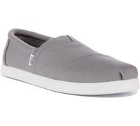 TOMS Alpargata Fwd Reciclado Algodón Clásico Hombre Informal Zapatos Gris Ru 7 -