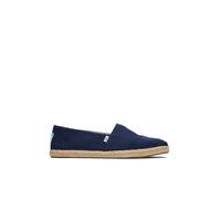 Toms Alpargatas de hombre en lona. Azul marino 42