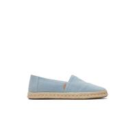 Alpargatas de mujer yute 2.0 azul pastel 38