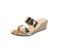 Alpargatas Sandalias para Mujer 43, Peep Toe Cuña Sandalias de Piel de Patente Sandalias con Cuña Sandalias Slingback Sandalias Brillantes Elegantes Zapatos de Noche Tacones Altos Sandalias Cómodas y