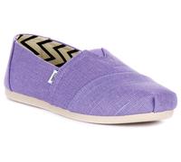 Alpargatas Toms Hrtg Twill Slip On Para Mujeres En Negro Total UK 3 - 8