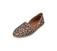 VERBENAS Alpargatas Carmen Leopardo Mujer Camel Talla 39