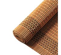 ALPATH Caminos de Mesa Caminos De Mesa De Bambú Natural Cortables De 40-300 Cm De Largo, Tapete De Mesa De Café con Aislamiento Térmico Impermeable, Fácil De Limpiar(Size:60×210cm)
