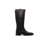 Alpe 53490 Botas altas de mujer,tacón bajo cuadrado,piel,cierre de cremallera,modelo clásico y sencillo para señora