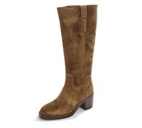 ALPE Bota Casual de Serraje, con tacón - 53541103 para: Mujer Color: Brown Talla: 40