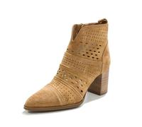 ALPE Botín Vestir de Ante, con tacón - 53851136 para: Mujer Color: Tan Talla: 40