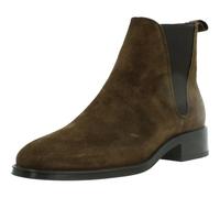 ALPE Botines de Piel Couture marrón