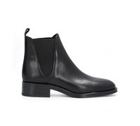 ALPE Botines de Piel Couture Negro