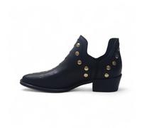 ALPE - Botines Planos 2551 Mujer Negro - 39