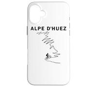 Alpe D'Huez Cycling Gift - France Road Cycling Carcasa para iPhone 16 Plus