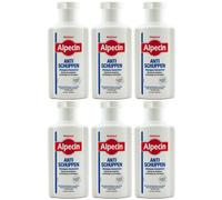 Alpecin ANTI CASPA CHAMPÚ 6 x 200ml Champú Medicinal Concentrado
