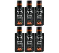Alpecin C1 BLACK EDITION Champú Café 6 x 250 ml Energizador Capilar