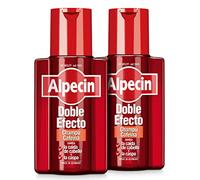 Alpecin Double Effect 2x 200 ml | Champu anticaida hombre y anticaspa hombre | Alpecin Champu con cafeina tratamiento para la caida del cabello y caspa