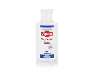 Alpecin Medicinal Forte Champú anticaspa para el cuero cabelludo y el cabello para hombres, 2 x 200 ml