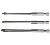 Alpen 28900003100 carburo de tungsteno brocas de cristal 'profi glas'
