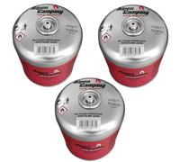 Alpen Camping - Cartucho de gas butano propano EN417 de 450 g, rosca de 7/16 pulgadas, para estufas, quemadores exteriores, tiendas de campaña y viajes, certificado PI0437 (3 unidades)