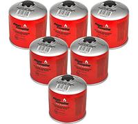 Alpen Camping Cartucho de Gas Propano-Butano 500g IK008 Válvula Roscada de 7/16 " (6x Cartucho de gas 500g)