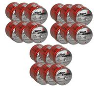 Alpen Camping IK006 Cartucho de Gas Propano Butano 18 x 400 ml/190 g para Hornillo, Camping, Quemador Bunsen y Soldadura, Sistema de Bloques EN417 (18 Unidades)